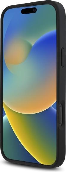 Actual product image BMW BMHCP16X23PUPVA iPhone 16 Pro Max 6.9" antracyt/anthracite hardcase M Perforated Tricolor Detail (Apple iPhone 16 Pro Max)