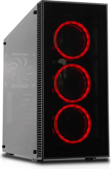 Cooltek Va Vier Midi Tower RGB Noir ATX/M-ATX/ITX - Midi/Minitower - ATX (ATX, Mini-ATX, ITX)