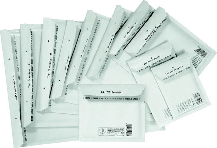 Actual product image Arofol Bubble wrap. Gr.4/D 200x275mm 2FVAF0001 17g white 10 pieces (10 x)