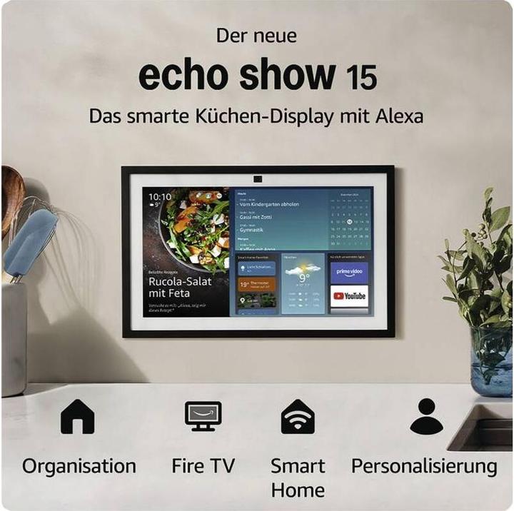Produktbild Amazon Echo Show 15 (2. Gen), weiss (Amazon Alexa)