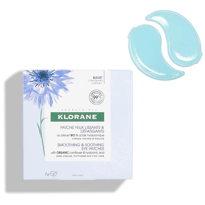 Produktbild Klorane Beruhigende Augenpads (Patches, 1000 ml, Tag + Nacht)
