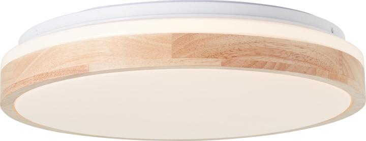 Produktbild Brilliant Brodsky LED Deckenleuchte 38cm holz hell/weiss (2500 lm)