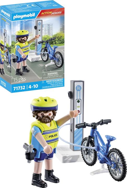 Image du produit Playmobil Patrouille de police à vélo (71732, Playmobil Action Heroes)