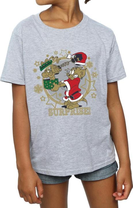 Image du produit Tom & Jerry - T-shirt CHRISTMAS SURPRISE - Fille (140, 146)