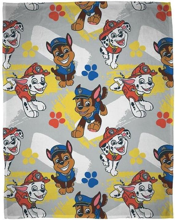 Actual product image Paw Patrol Splodge Fleece Blanket (150 x 100 cm)