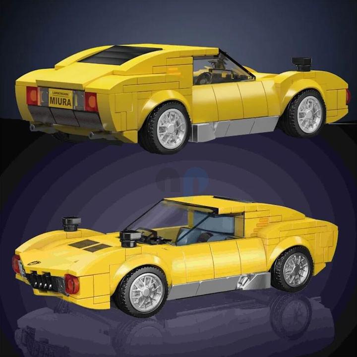 Produktbild Mould King 27039 - Sportwagen Gelb (321 Teile)