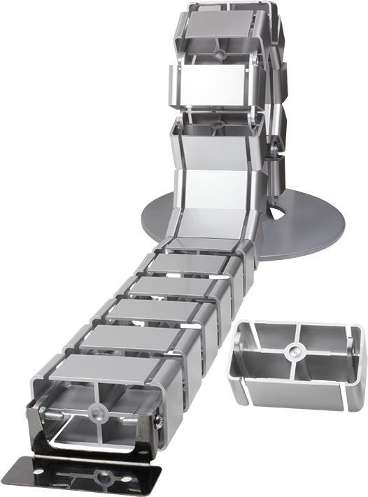 Image du produit LogiLink Chemin de câbles flexible pour le bureau, 800 x 68 mm (18 G (Conduit, 2.80 cm)