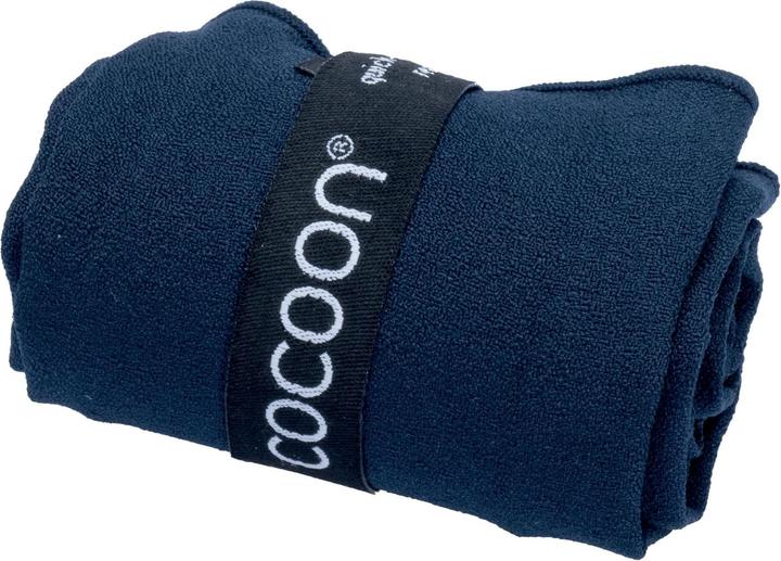 Actual product image Cocoon Microfibre Towel Hyperlight S, dark blue, 60 cm x 30 cm (30 x 60 cm)