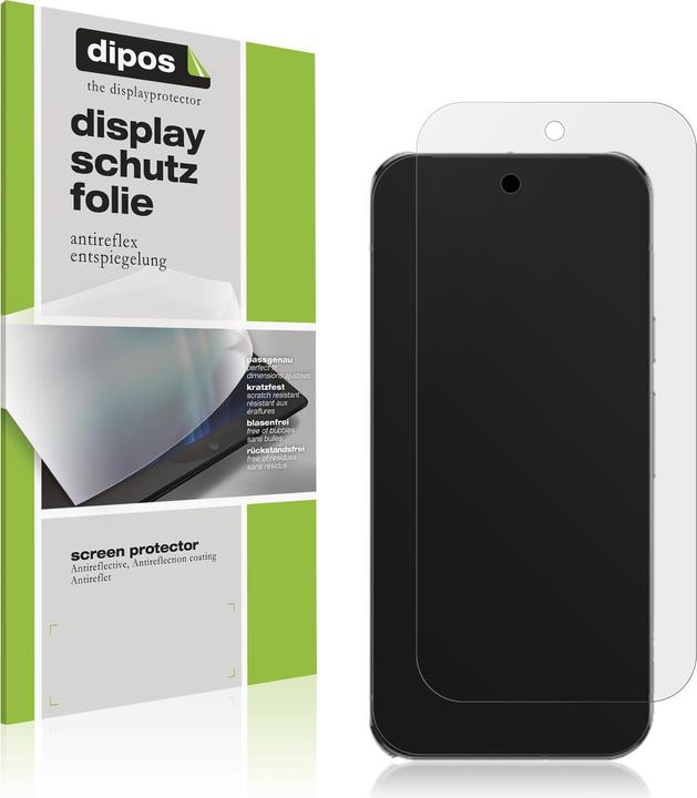 Actual product image Dipos Screen Protector Anti-Glare for Google Pixel 9 Pro (1 Piece, Google Pixel 9 Pro)