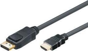 Produktbild M-Cab DisplayPort — HDMI (Typ A) (3 m, DisplayPort, HDMI)