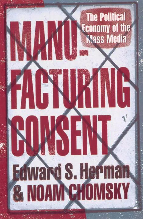 Produktbild manufacturing consent (Englisch, Edward S Herman, Noam Chomsky, 1995)