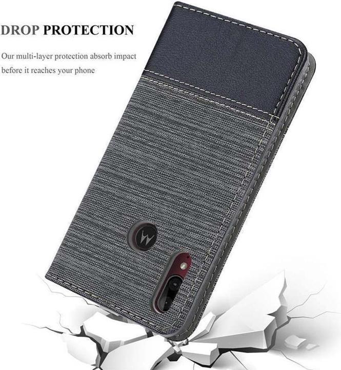 Productafbeelding Cadorabo Boek Jeans Optiek Cover (Motorola Moto E6 Plus)