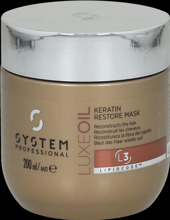 Image du produit System Professional Luxe Oil - Masque à la kératine (200 ml)
