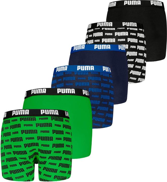 Produktbild Puma Everyday Logo Print Boxers ECOM 6P (122, 6er Pack)