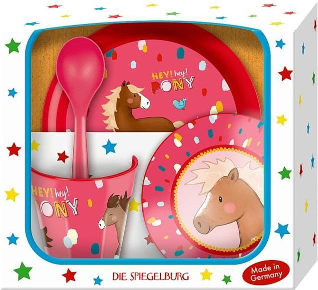 Produktbild Die Spiegelburg Geschirrset Ponyhof