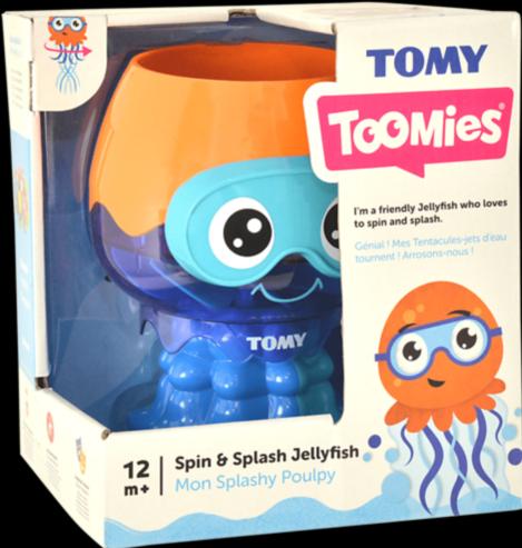 Actual product image Tomy Splashing bath fun octopus