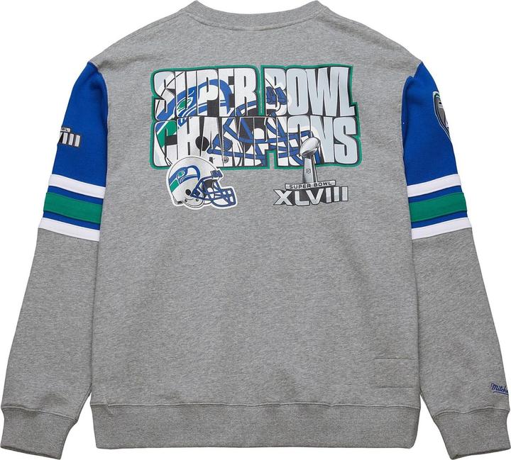 Produktbild Mitchell & Ness Fleece 4.0 Pullover Seattle Seahawks - XL (XL)