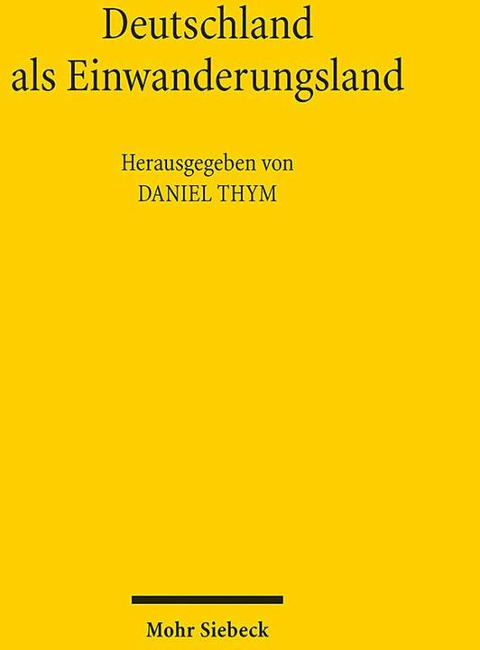 Produktbild Deutschland als Einwanderungsland (Deutsch, Daniel Thym, 2024)
