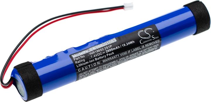 Produktbild XCell Akku für Nyne Vibe wie INR18650 2S1P, 2600mAh für Lautsprecher Boxen Speaker (Ersatzfernbedienung)