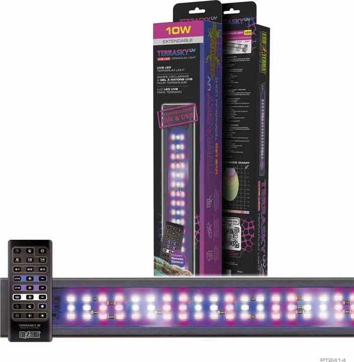 Immagine prodotto Exo Terra Exoterra - Terrasky UV-UVB LED - 10W (UVA, UVB, Antispruzzo)