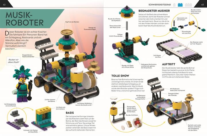 Actual product image LEGO® robot building ideas