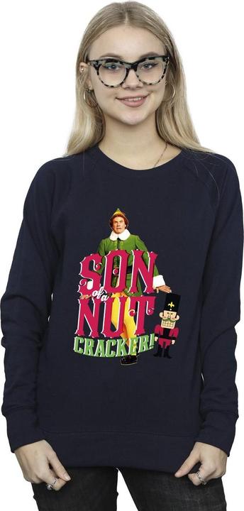 Actual product image Elf Womens/Ladies Son Of A Nutcracker Sweatshirt (4XL)
