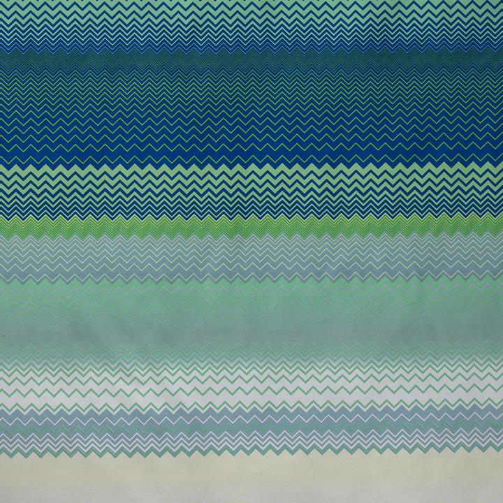 Produktbild Janine Mako-Satin Bettwäsche moments 98120 blau türkis (Duvetbezug, 80x80 cm, 135x200 cm)