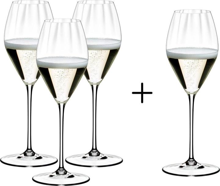 Actual product image Riedel Champagne Glasses Performance (37.50 cl, 4 Glasses, Champagne glasses)