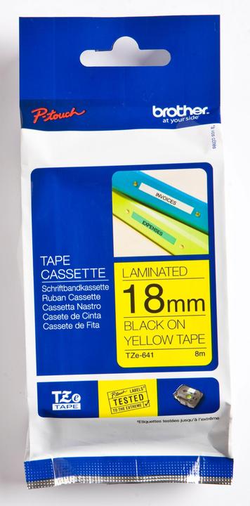 Produktbild Brother Tze-641 (1.80 cm, Gelb, Schwarz)