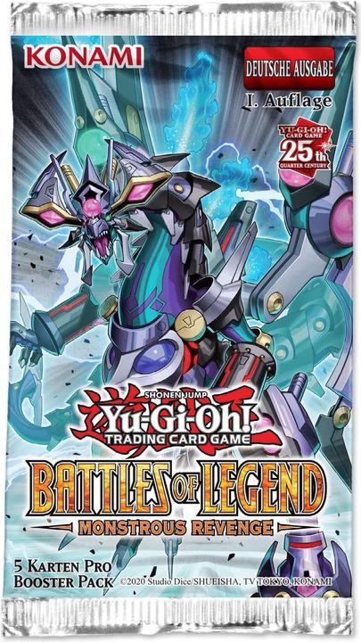 Produktbild Yu-Gi-Oh Battles of Legend: Monstrous Revenge (Englisch, Booster Pack)