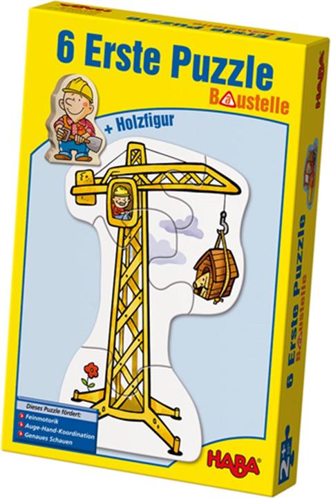 Produktbild Haba Erste Puzzles - Baustelle (18 Teile)