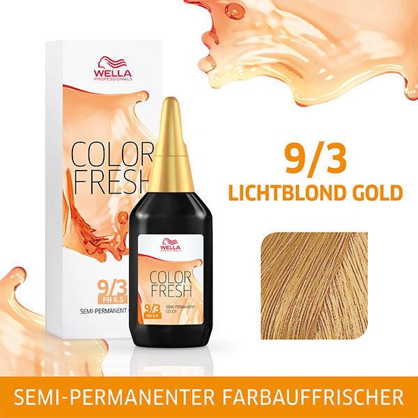 Produktbild Wella Color Fresh Acid (9/3 Lichtblond Gold)