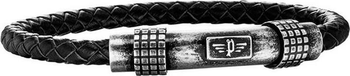 Police Chicago (18 cm, Edelstahl, Leder)