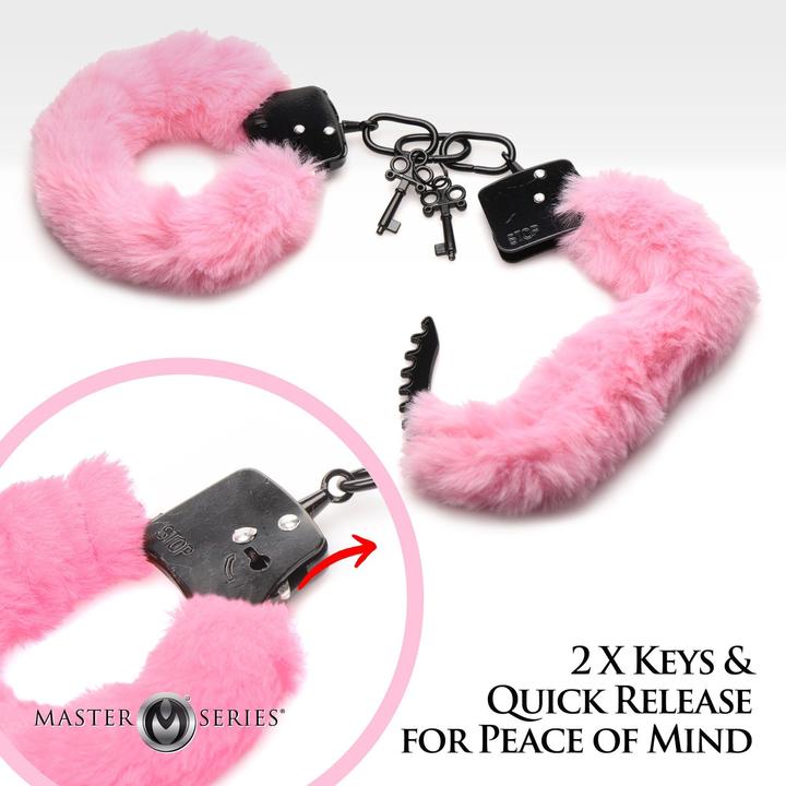 Image du produit Master Series Cuffed in Fur - Poignets en fourrure