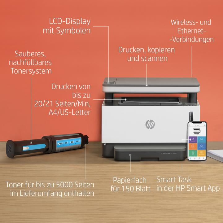 Image du produit HP 1202nw Neverstop (Laser, Noir et blanc)