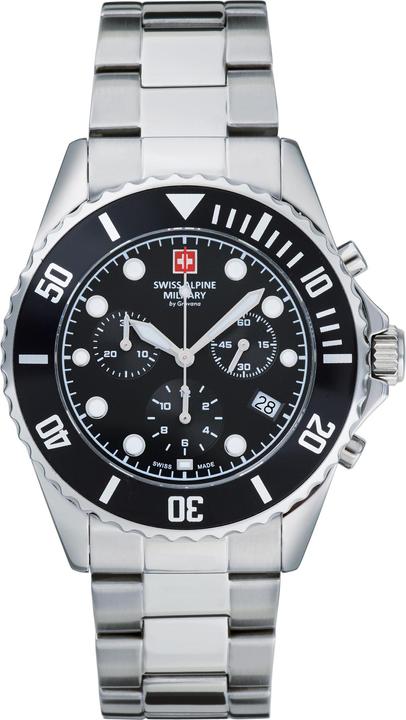 Swiss Alpine Military Kollektion MASTER DIVER CHRONO – Quarzuhr aus Schweizer Produktion (Swiss Made, 42 mm)