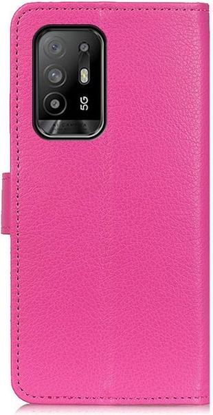 Actual product image MU Classic Litchi Leather Bookcover Series (Oppo A94)