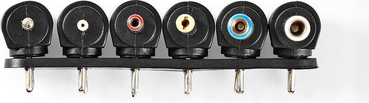 Image du produit Nedis Adaptateur secteur universel 7.5 W 3-12 V DC 1.10 m 2.0 A 8 Plug(s) Black (18 W)