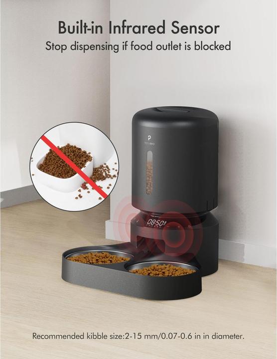 Immagine prodotto Petlibro Alimentatore doppio per granaio (5 l)