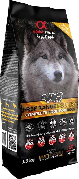 Immagine prodotto Alpha Spirit Pollame semi-umido, 1,5 kg (1500 g)