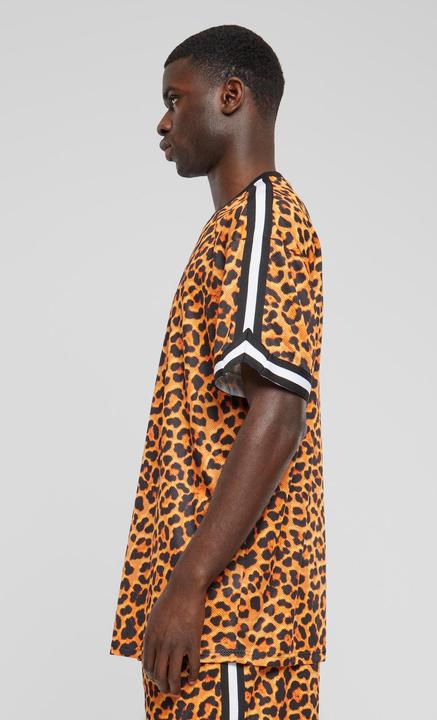 Actual product image Urban Classics Oversized Mesh AOP Tee - 142647 (M)