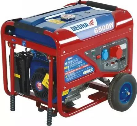 Dedra DEGB7503K 6500 W 3-Phasen-Generator (6000 W, 25 l)