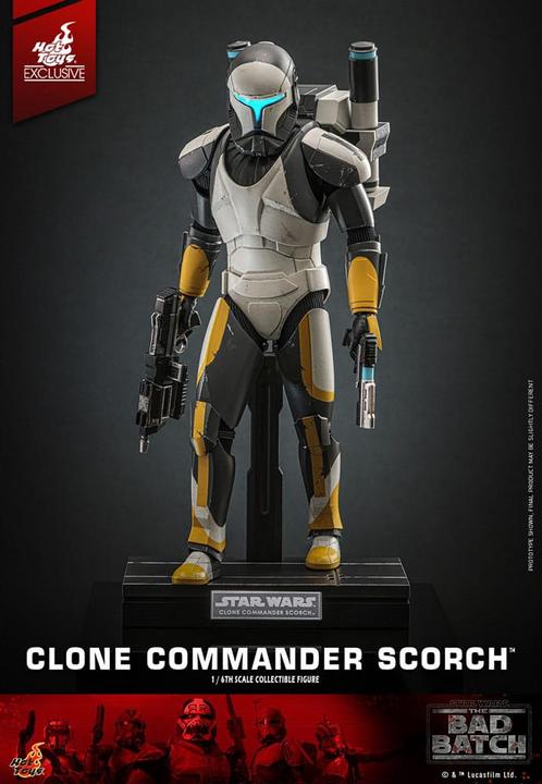 Produktbild Hot Toys Star Wars - The Bad Batch Clone Commando Scorch Exclusive Actionfigur