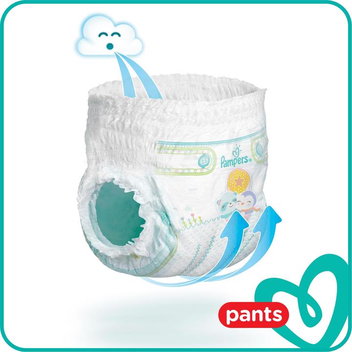 Produktbild Pampers Baby-Dry Pants (Gr. 6, Monatsbox, 116 Stück)