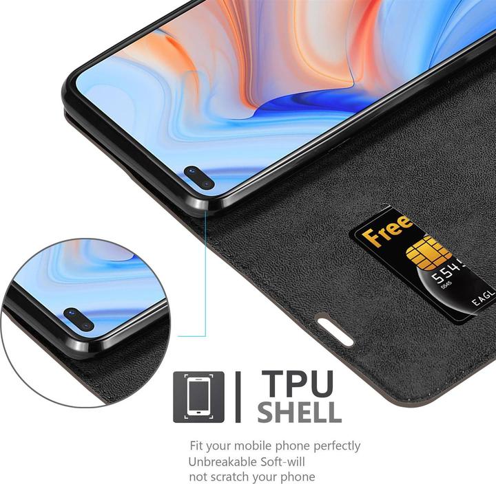 Productafbeelding Cadorabo Boek Onzichtbare Magneethoes (Oppo Reno 4Z 5G)