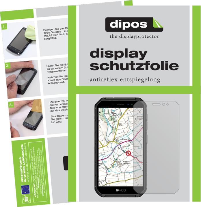 Actual product image Dipos Screen Protector Anti-Glare (6 Piece, Ulefone Armor X7 Pro)