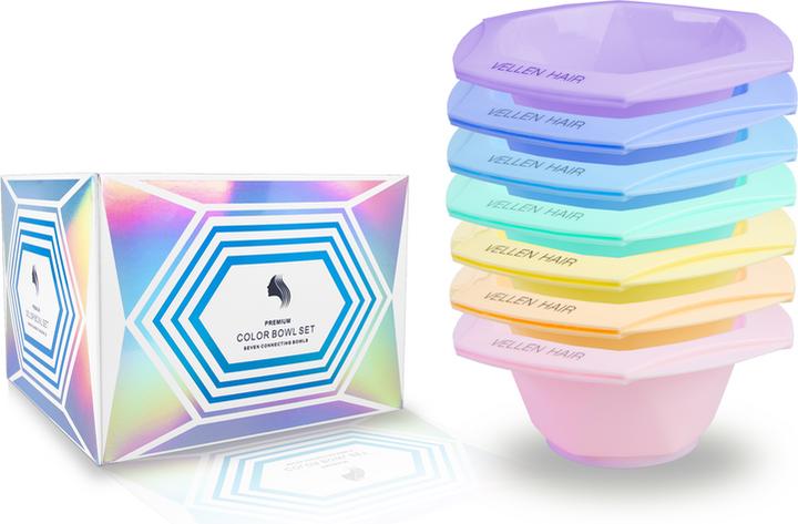 Produktbild Vellen Hair Farbschalen Set 7 Stk.