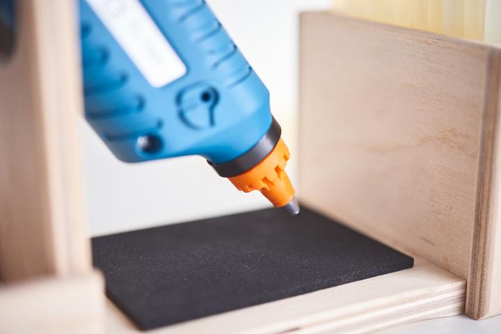 Actual product image VBS Hot glue gun with holder