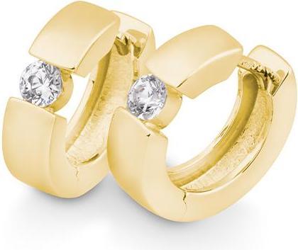 Produktbild Breuning Creolen - BRILL. 0,30 Ct. H/si (750/18 K Gold)