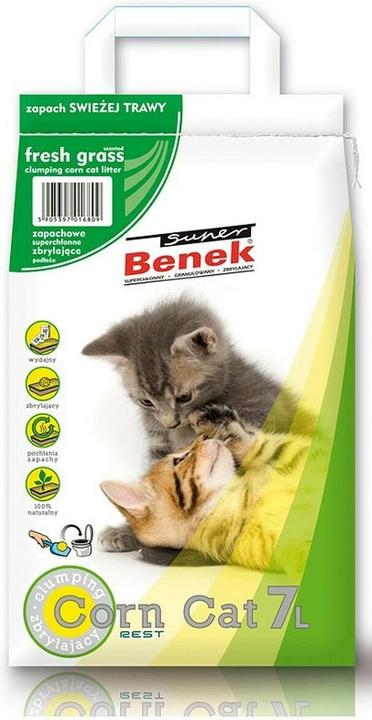 Super Benek Corn cat (Clumping, Non-dusting, 9.90 kg)